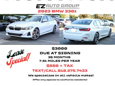 2023 BMW 3 Series lease in North Hollywood,CA - Swapalease.com