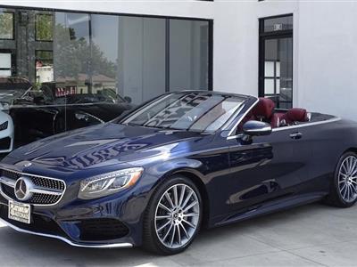 2017 Mercedes-Benz S-Class Cabriolet lease in Burbank ,CA - Swapalease.com
