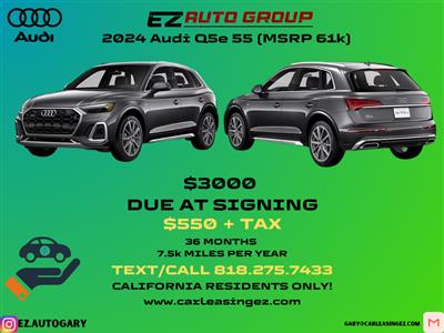 2024 Audi Q5 lease in North Hollywood,CA - Swapalease.com