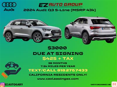 2024 Audi Q3 lease in North Hollywood,CA - Swapalease.com
