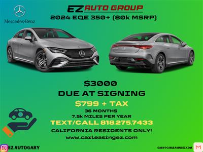 2024 Mercedes-Benz EQE lease in North Hollywood,CA - Swapalease.com