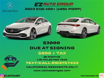2024 Mercedes-Benz EQS 450 4MATIC SUV lease in North Hollywood,CA - Swapalease.com