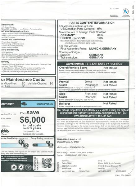 2024 BMW i4 for sale in Celebration, Florida