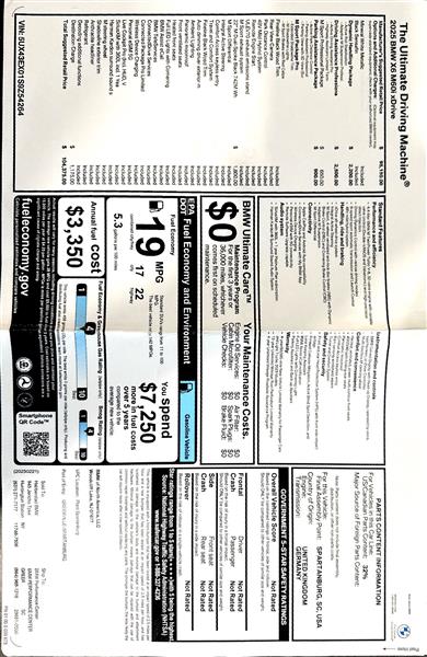 2025 BMW X6 for sale in Northport, New York