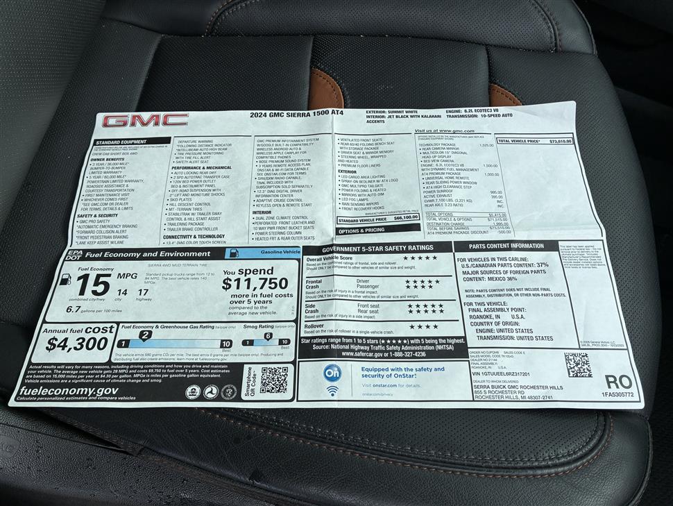 2024 GMC Sierra 1500 for sale in Northville, Michigan