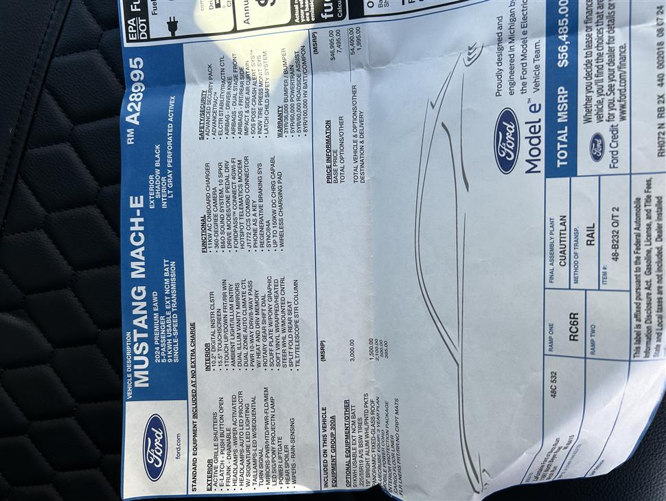 2024 Ford Mustang Mach-E for sale in Grand Blanc, Michigan