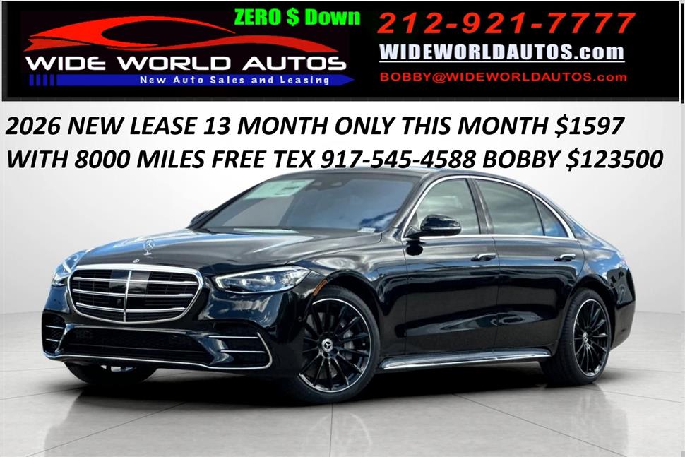 2026 Mercedes-Benz S-Class for sale in brooklyn, New York