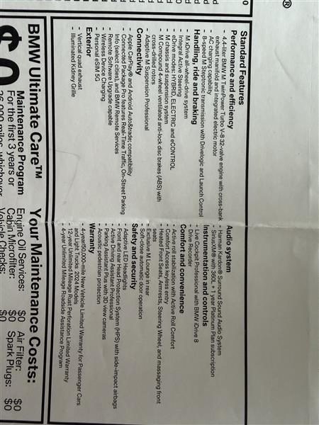2024 BMW XM for sale in Adel, Iowa
