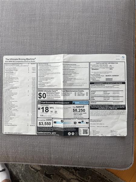 2025 BMW M3 Competition xDrive for sale in Newburyport, Massachusetts