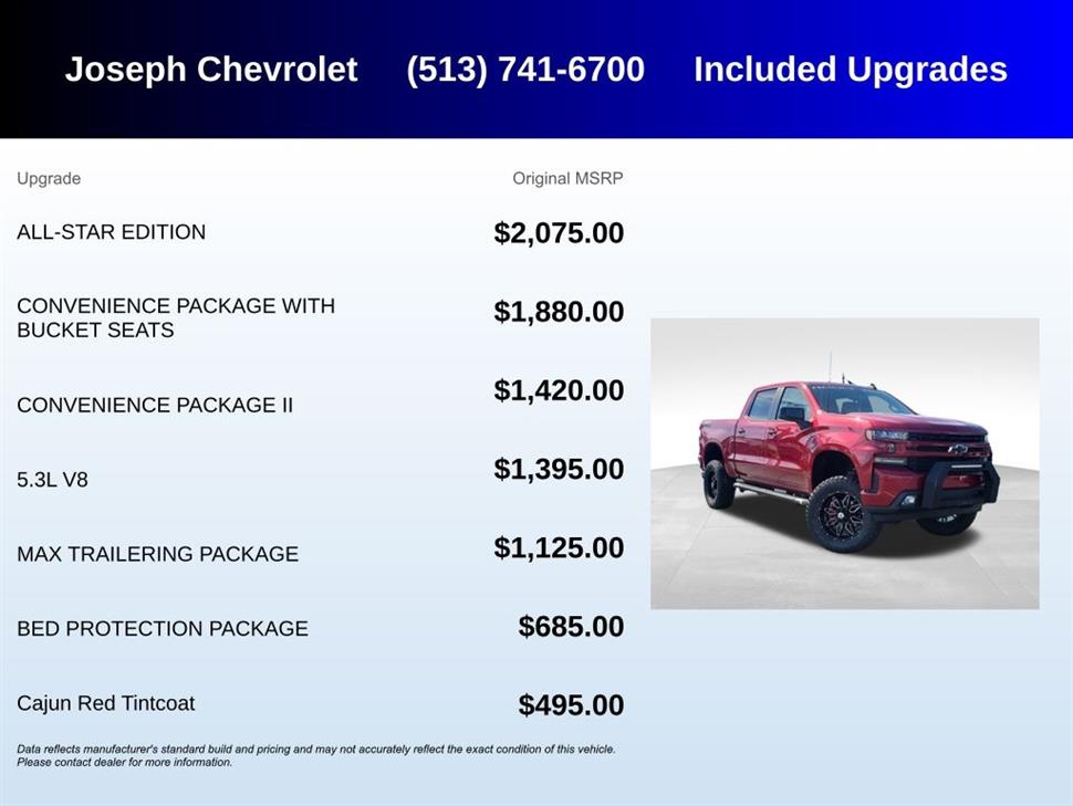 2019 Chevrolet Silverado 1500 for sale in Cincinnati, Ohio