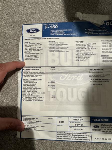 2023 Ford F-150 for sale in Novi, Michigan