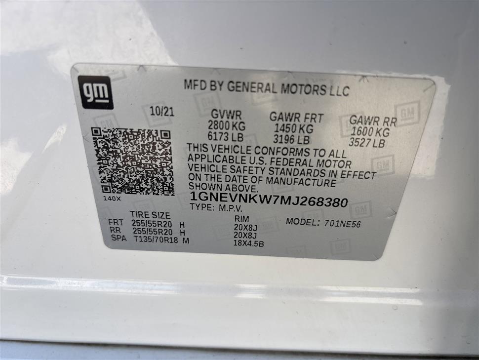 2021 Chevrolet Traverse for sale in Cincinnati, Ohio