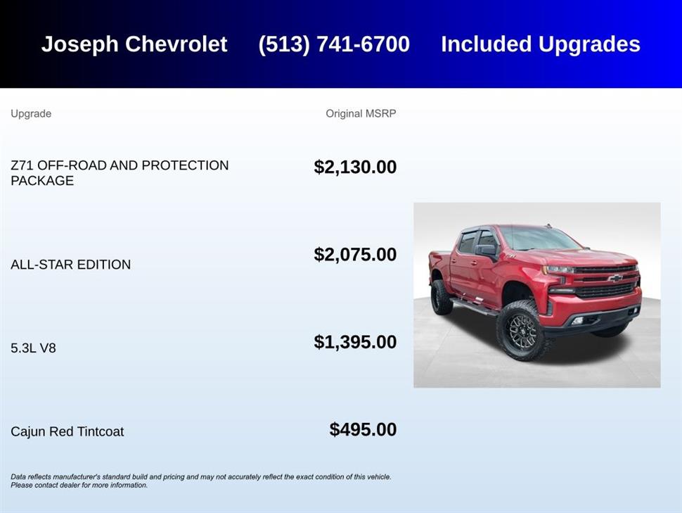 2019 Chevrolet Silverado 1500 for sale in Cincinnati, Ohio