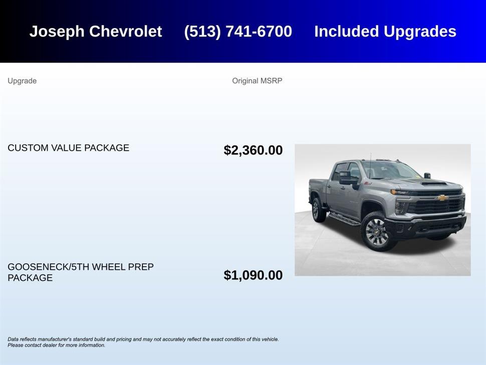 2025 Chevrolet Silverado 2500HD for sale in Cincinnati, Ohio