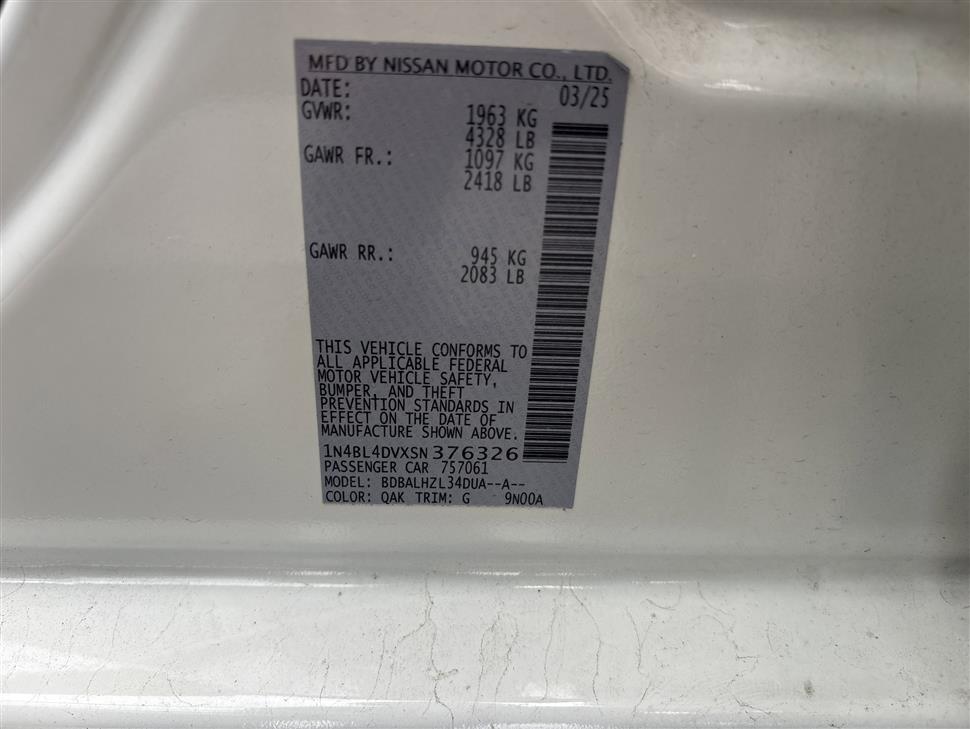 2025 Nissan Altima for sale in Cincinnati, Ohio