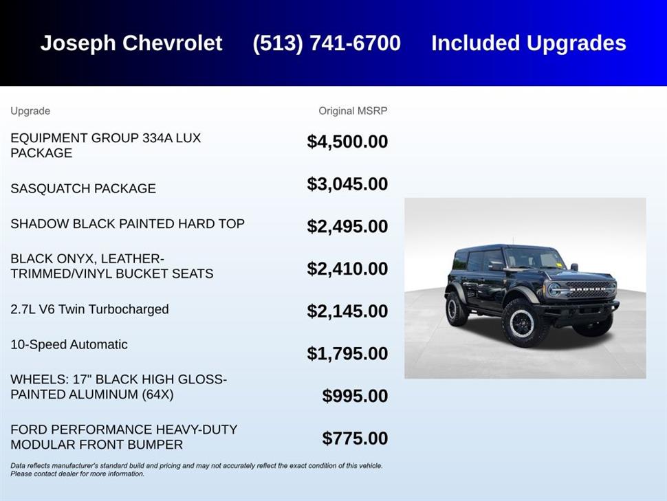 2025 Ford Bronco for sale in Cincinnati, Ohio