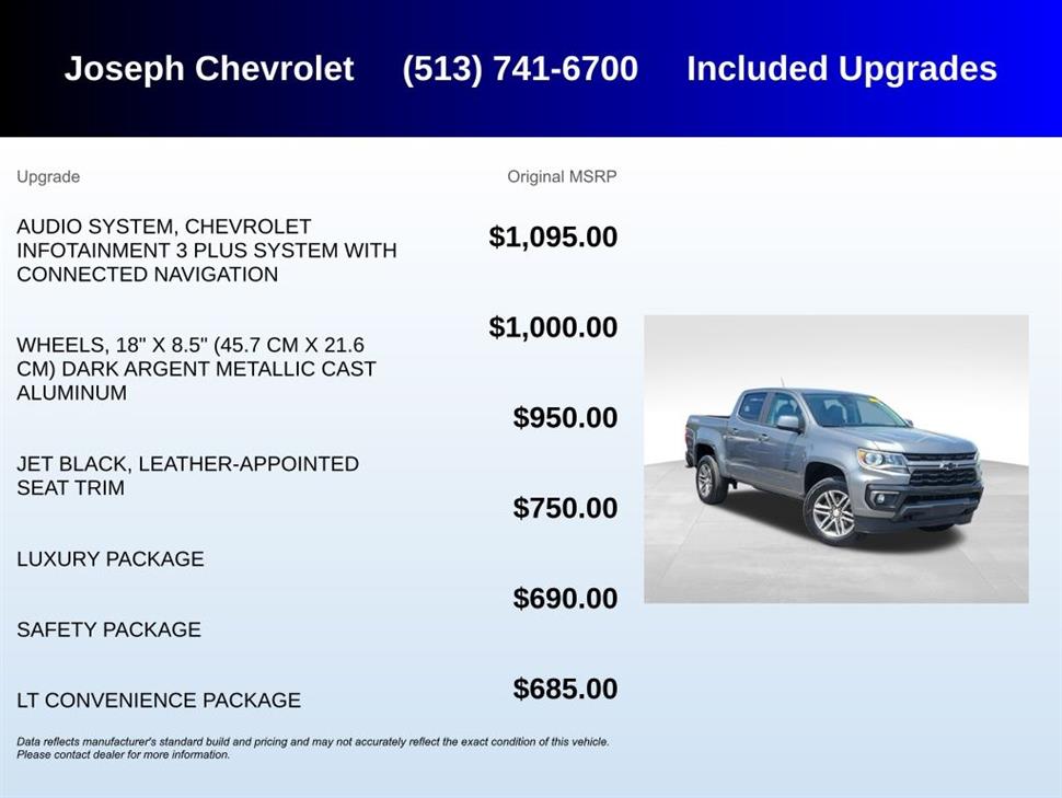 2022 Chevrolet Colorado for sale in Cincinnati, Ohio