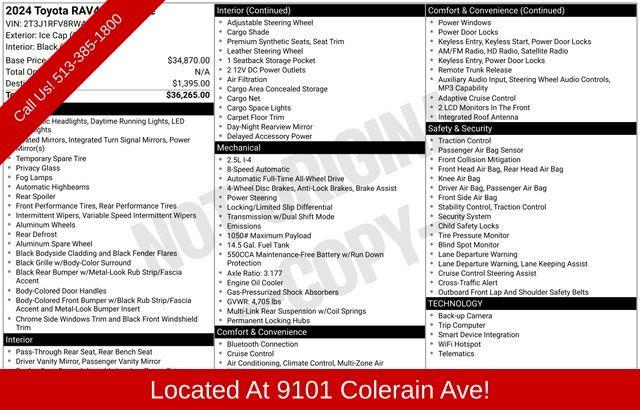 2024 Toyota RAV4 for sale in Cincinnati, Ohio