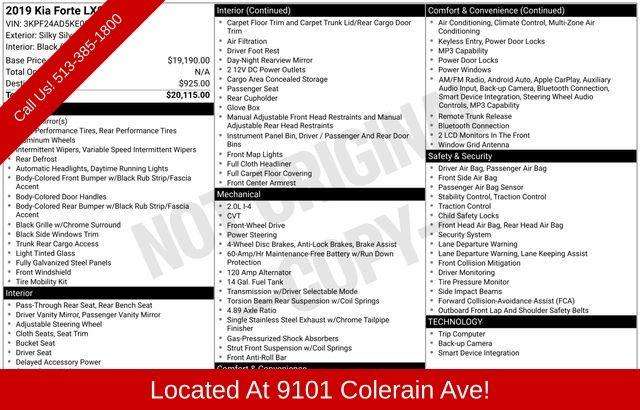2019 Kia Forte for sale in Cincinnati, Ohio