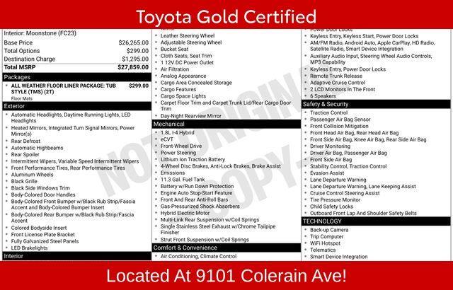 2025 Toyota Corolla Hybrid for sale in Cincinnati, Ohio