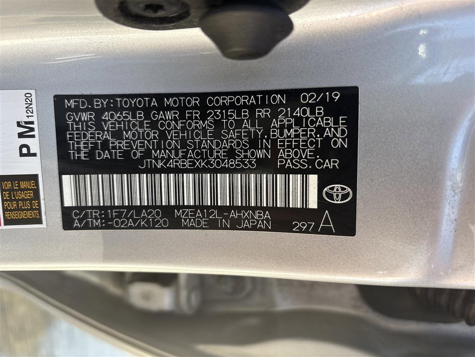 2019 Toyota Corolla Hatchback for sale in Cincinnati, Ohio