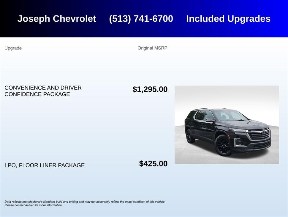 2023 Chevrolet Traverse for sale in Cincinnati, Ohio