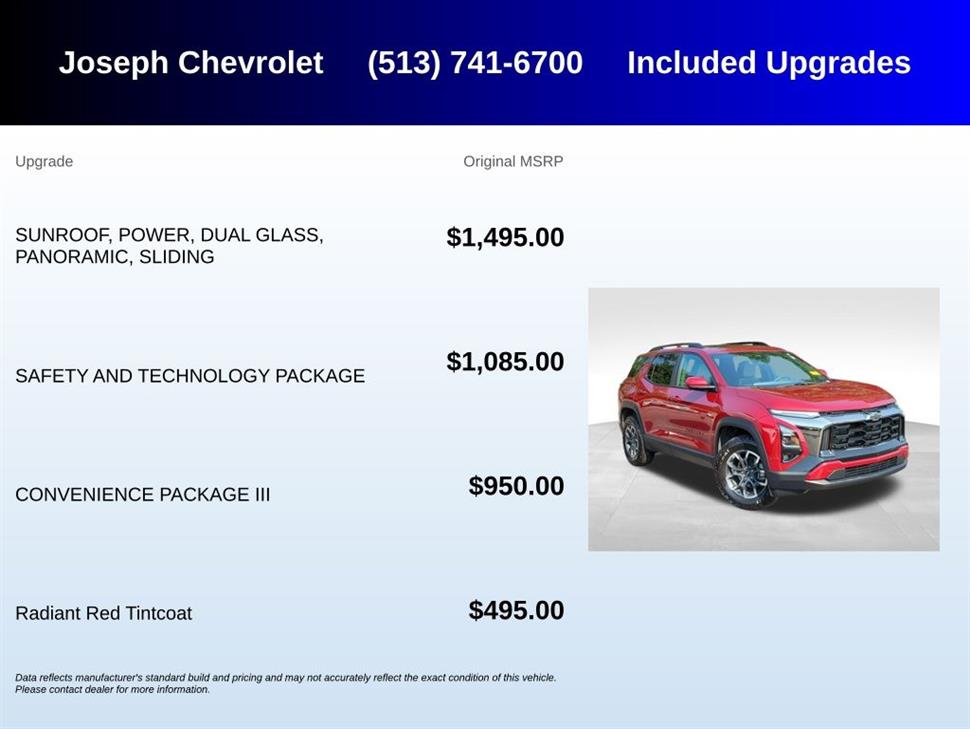 2025 Chevrolet Equinox for sale in Cincinnati, Ohio