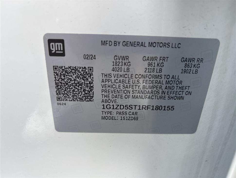 2024 Chevrolet Malibu for sale in Cincinnati, Ohio