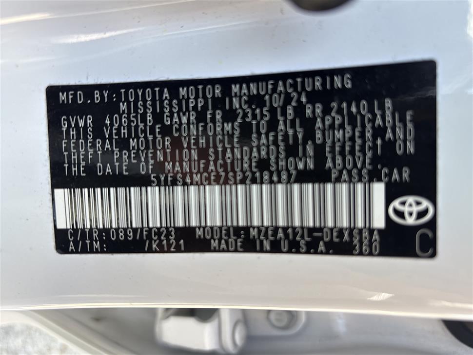 2025 Toyota Corolla for sale in Cincinnati, Ohio