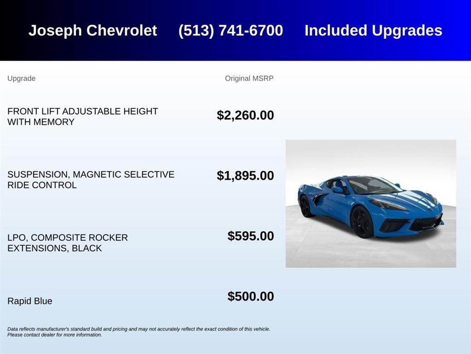 2022 Chevrolet Corvette for sale in Cincinnati, Ohio