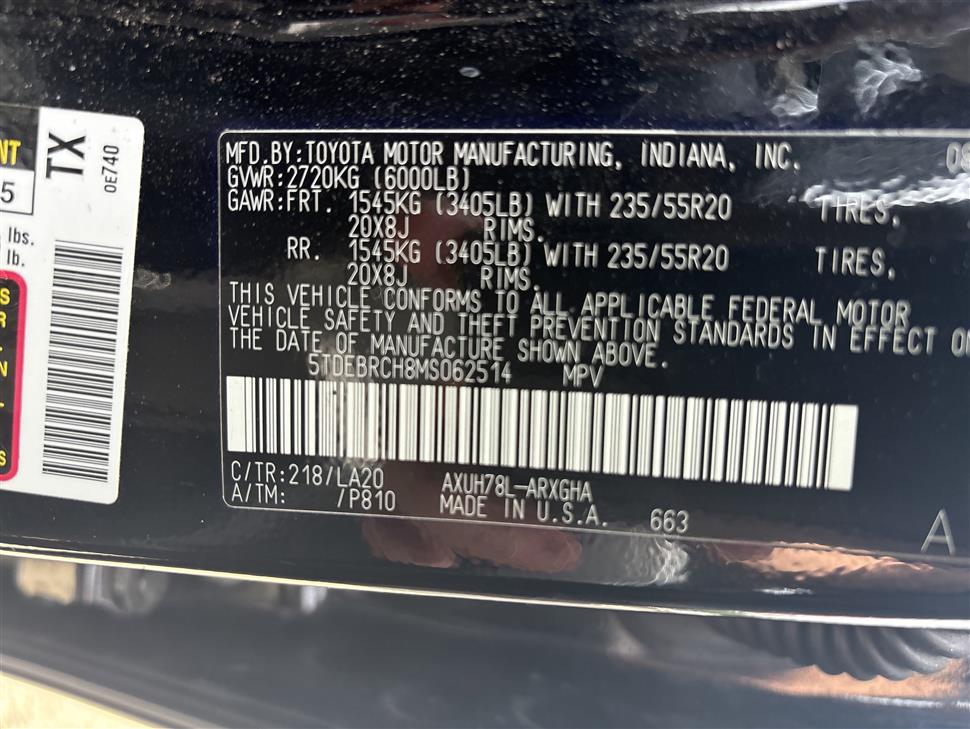 2021 Toyota Highlander Hybrid for sale in Cincinnati, Ohio
