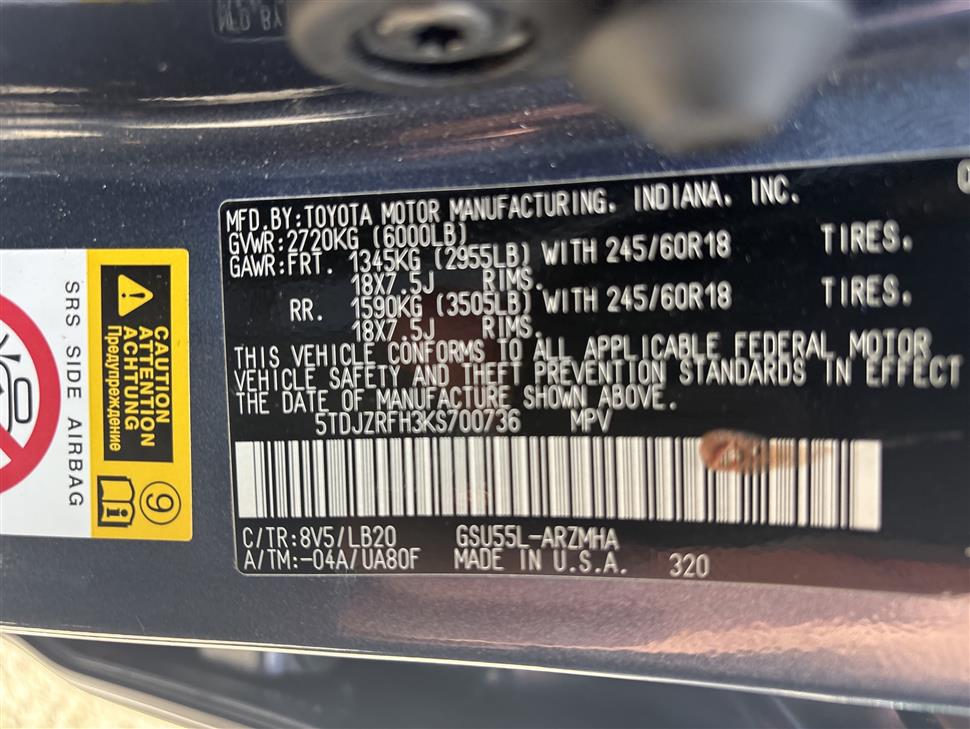 2019 Toyota Highlander for sale in Cincinnati, Ohio